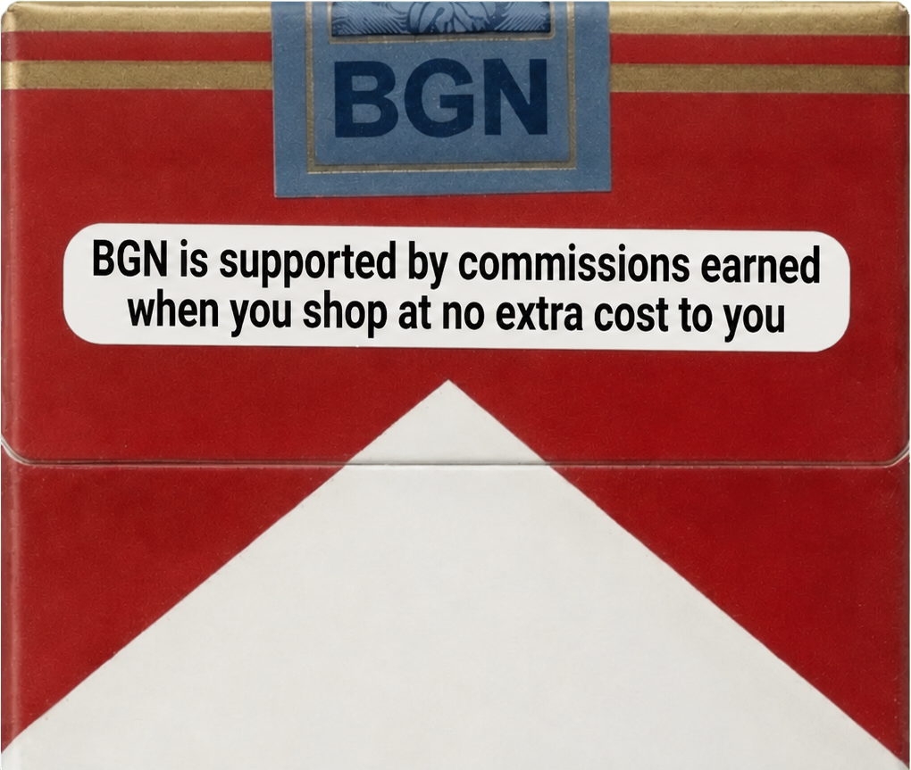 Affiliate disclosure: BGN is supported by commissions earned when you shop, at no extra cost to you.